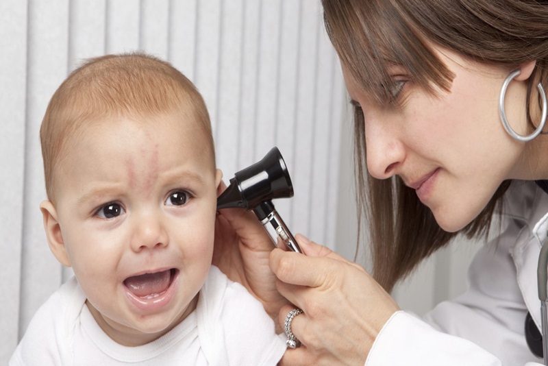 Bệnh viêm tai giữa ở trẻ em do phế cầu khuẩn gây ra