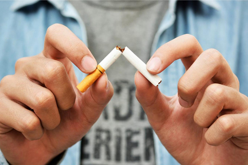 Bỏ thói quen sử dụng thuốc lá là giải pháp hữu hiệu giúp phòng tránh bệnh